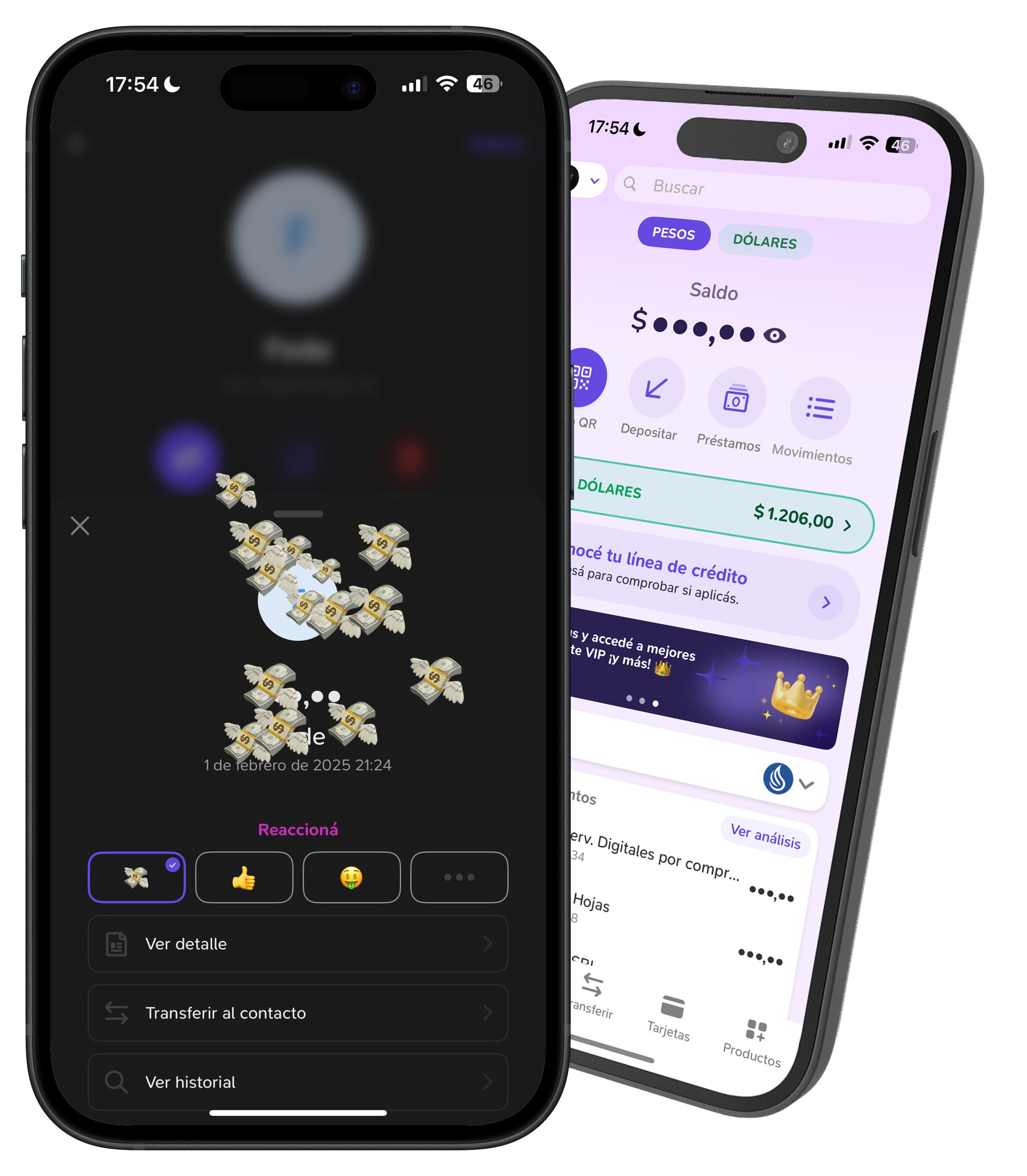 Beautiful smooth and masive homebanking app